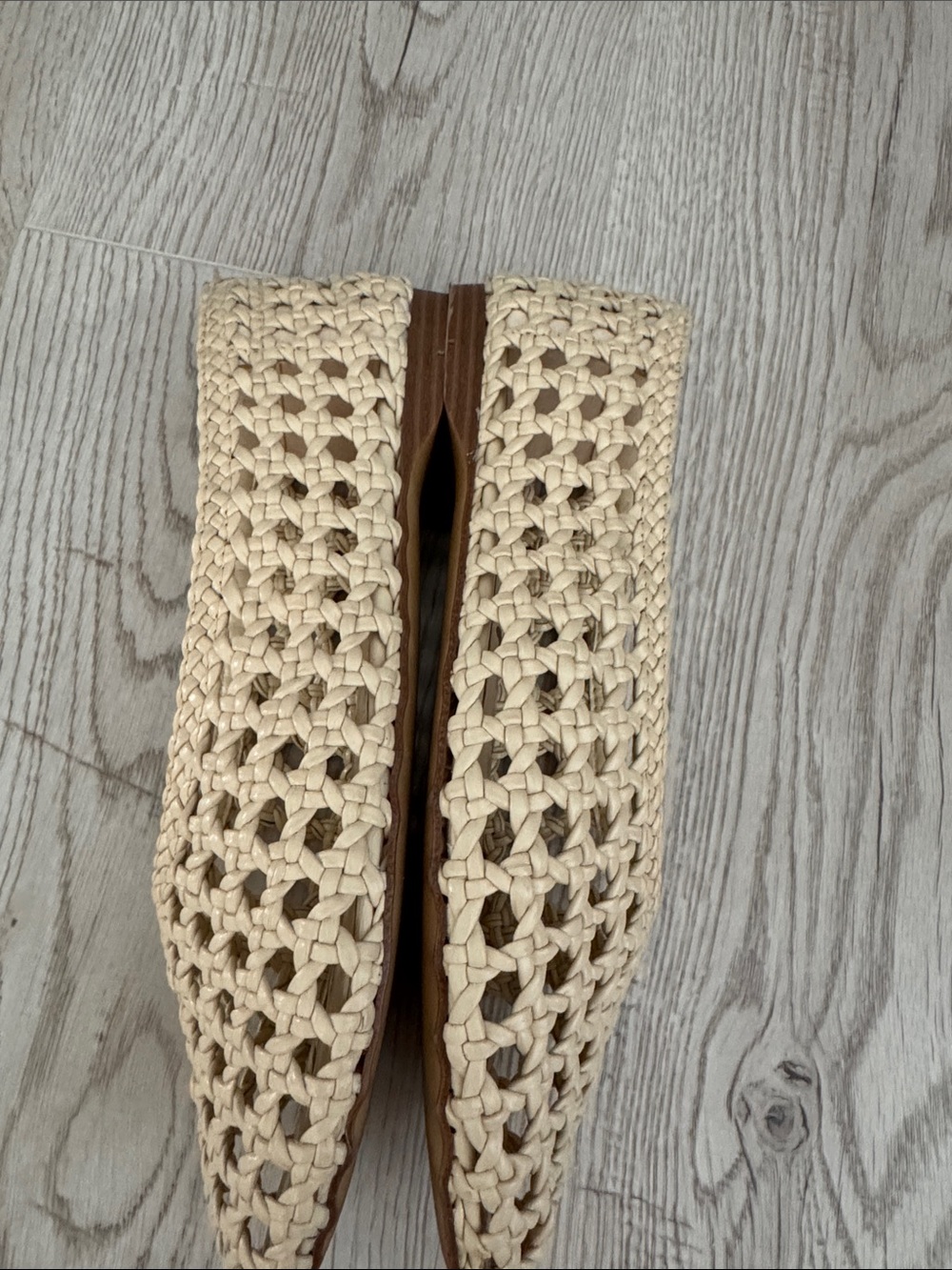 Sam Edelman Women's Shira Woven Flats Ivory size7.5 - Picture 9 of 9
